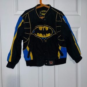 Kids Batman Racing Jacket - Size Small (5-6)